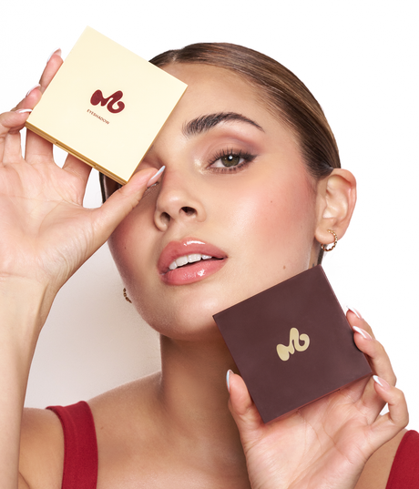 Paleta de Sombras Cálidas de Alta Pigmentación