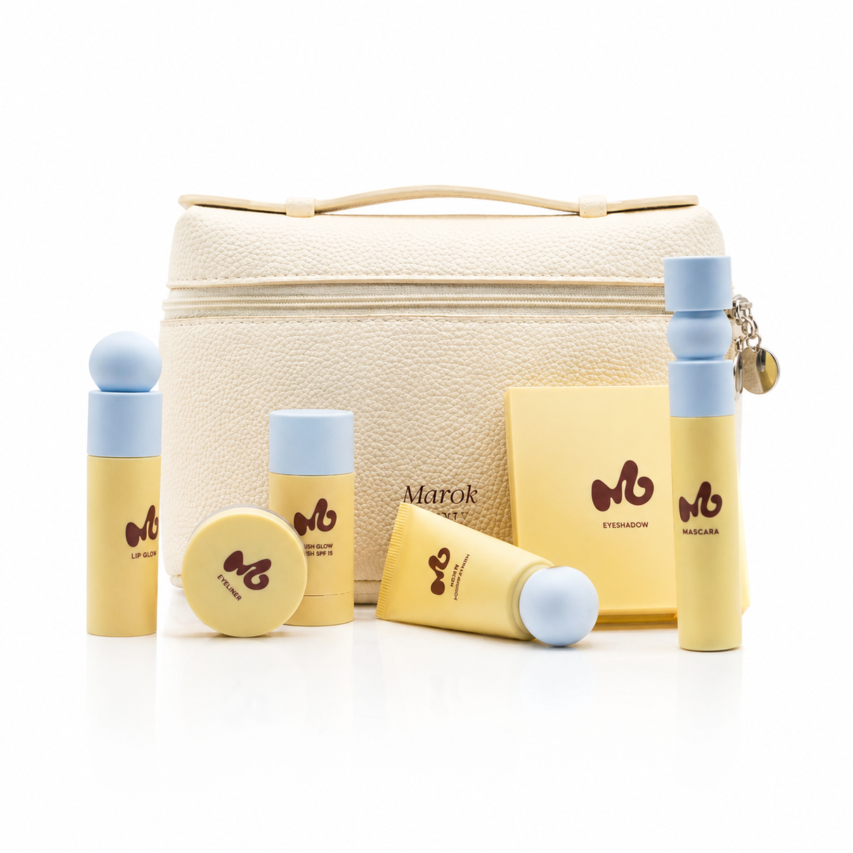 Kit de Productos + Cosmetiquera Marok Beauty
