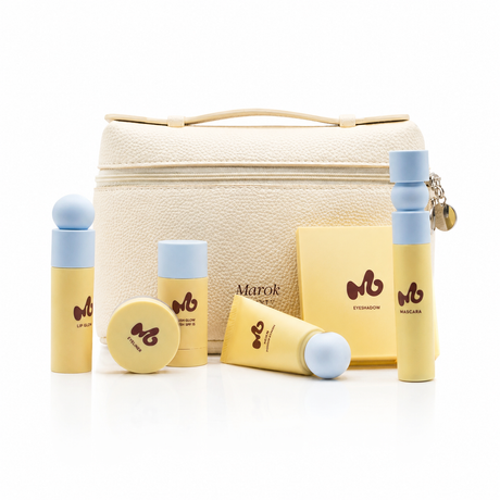 Kit de Productos + Cosmetiquera Marok Beauty