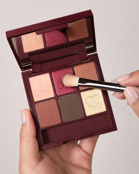 Paleta de Sombras Cálidas de Alta Pigmentación